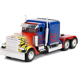 Jada Toys 253112003 Transformers pojazd, niebieski/czerwony
