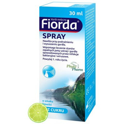 PHYTOPHARM Spray do gardła Fiorda Limetka (30 ml)