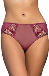 Figi damskie Dama Kier 8695 Imman bordowe