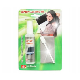Zestaw czyszczący laptopów płyn 100ml mikrofibra