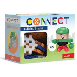 Trefl - Connect: Klocki Zestaw Pocket Boy, Adi