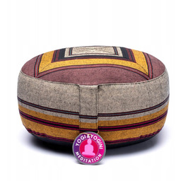 Poduszka do medytacji z bawełny wielokolorowy