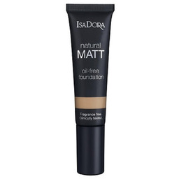 IsaDora, Natural Matt, Bez oleju, Matowy, Płynny podkład,