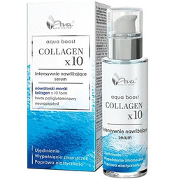 AVA Aqua Boost Collagen x10 Intensywnie nawilżające serum,