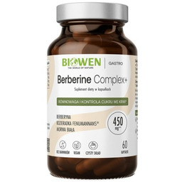Biowen Berberine Complex+ 60 kapsułek