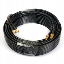 Kabel antenowy Konektor przewód zewnętrzny 10m do anteny
