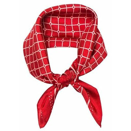 Hermine Hold Jedwabny szalik Hermine, RED-PINK