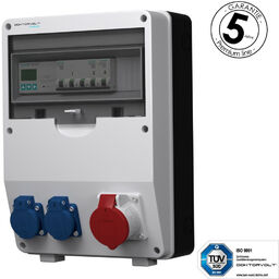 Rozdzielnica budowlana z licznikiem 3F Siemens pTD-S 16A