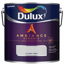 Dulux Ambiance farba ceramiczna Classic Grey 2,5L
