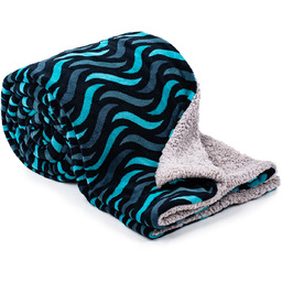 4Home Koc z barankiem Blue Wave, 150 x