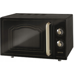Kuchenka mikrofalowa wolnostojąca Gorenje MO4250CLB Retro Czarna