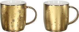 Tognana All Gold zestaw 2 wypukłych kubków