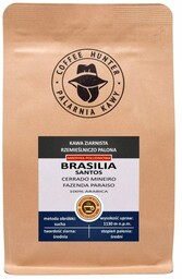 Kawa ziarnista COFFEE HUNTER Brazylia Santos Fazenda Paraiso