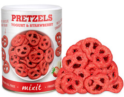 Mixit Precelki- jogurt i truskawki, 250g