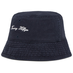Kapelusz Tommy Hilfiger Seasonal Flag Bucket AM0AM13384 Granatowy