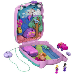 Polly Pocket, zestaw, kompaktowa torebka, Koala