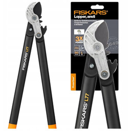 Sekator Fiskars L77 Nożyce Ręczne Sekator dwuręczny kowadełkowy