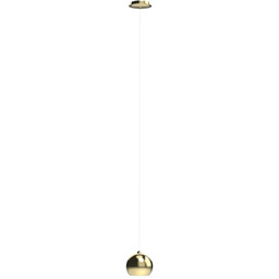 Lampa wisząca złota metalowa 12cm AZ4980 z serii