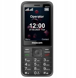 Maxcom MM245 4G czarny/black