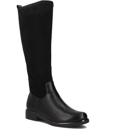 Kozaki z elastyczną cholewką - FILIPPO DKZ7332/25 CZARNE