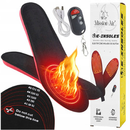 Podgrzewane wkładki do butów MISSION AIR E-Insoles (rozmiar