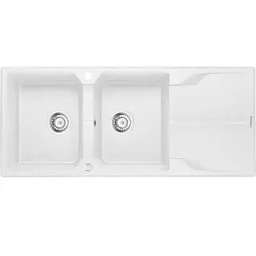 Deante Andante ZQN A213 Granitowy Alabaster Zlewozmywak prostokątny