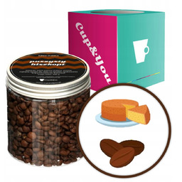 Kawa aromatyzowana smakowa ziarnista PUSZYSTY BISZKOPT ARABICA Cup&You