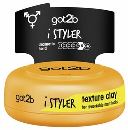 Schwarzkopf Got2b i Styler Matująca Glinka modelująca