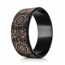 Koło do jogi Yoga Design Lab Mandala Black