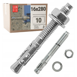 Kotwa do betonu ekspresowa M16 280mm stalowa pierścieniowa