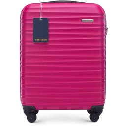 Mała walizka z ABS - u i identyfikator