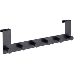 WENKO Wieszak na drzwi, 6 haczyków, Celano