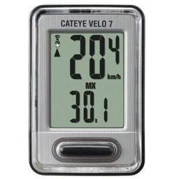 Cateye Licznik rowerowy Velo 7