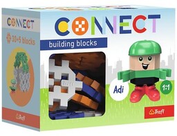 TREFL Klocki plastikowe Connect Pocket Boy Adi 61981