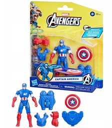 Hasbro Marvel Avengers figurka z akcesoriami Kapitan Ameryka