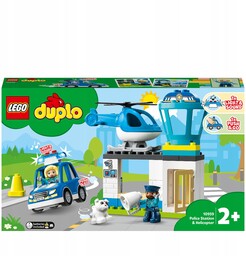 Lego Duplo Posterunek policji i helikopter 10959