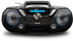 Philips AZB798T/12 Bluetooth Czarny Radiomagnetofon CD