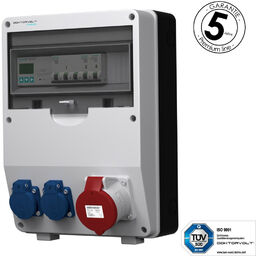 Rozdzielnica budowlana z licznikiem 3F Siemens pTD-S 32A