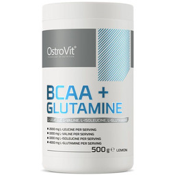 OSTROVIT BCAA + Glutamina suplement diety Orange 500g