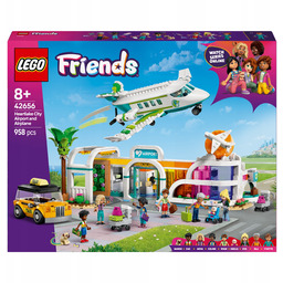 Lego Friends Samolot i lotnisko w mieście Heartlake