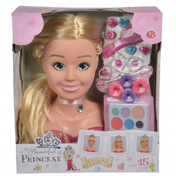 Duża Głowa Księżniczki Do Stylizacji 26CM