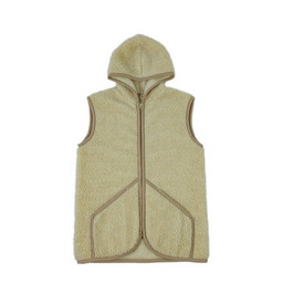 Kampol Kamizelka wełniana merynos Tafara beżowa L wyroby