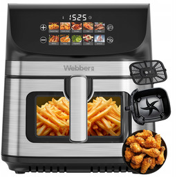 Frytkownica Beztłuszczowa Air Fryer 8,8L Nieprzywierająca Webber 10