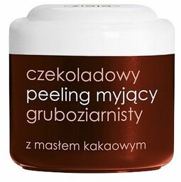 ZIAJA_Masło Kakaowe peeling myjący gruboziarnisty Czekoladowy 200ml
