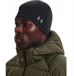 Ocieplana czapka Under Armour UA Storm Beanie czarny