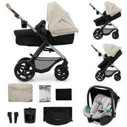 KINDERKRAFT Wózek wielofunkcyjny MOOV 2 3w1 Moonlight Grey