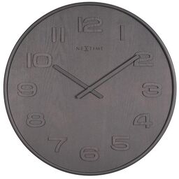 Nextime Zegar (szary) Wood Medium