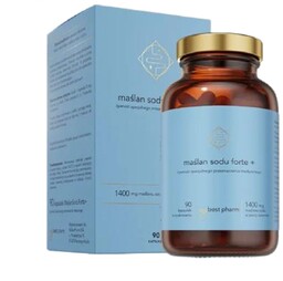 Mybestpharm - Maślan Sodu Forte - 90 kapsułek