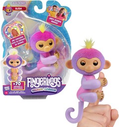 Bizak Fingerlings Magic Colors Elisa, interaktywne zwierzę domowe