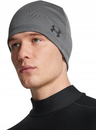 Ocieplana czapka Under Armour UA Storm Beanie szary